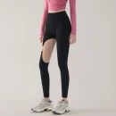High Quality Yoga pants Metal buckle hollow waisted  hip lifting Women's workout vests Order Small MOQ