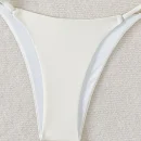 High Quality Bikinis and Beachwear drawstring Bikini Pearl Flower Beach women's Swimwear Order Small MOQ