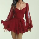 High Quality Y2K popular women's clothing Halter strap open back mini dress women's dress Order Small MOQ