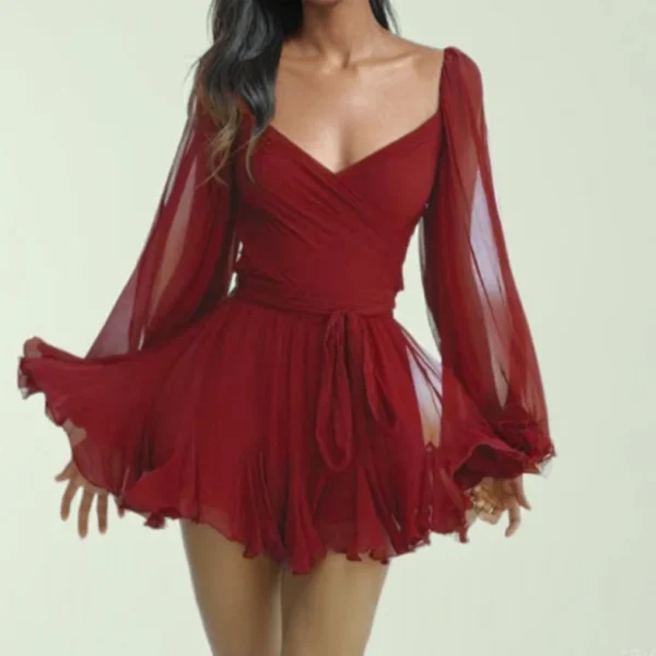 High Quality Y2K popular women's clothing Halter strap open back mini dress women's dress Order Small MOQ - Image 2