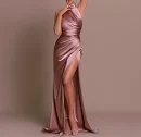 High Quality Polyester Women's dress Halter sleeveless slit maxi dress women's dress Order Small MOQ