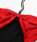 High Quality Y2K popular women's clothing Bow halter zipper mini dress women's dress Order Small MOQ