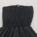High Quality  Y2K popular women's clothing Strapless tassel mini dresses women's dress Order Small MOQ