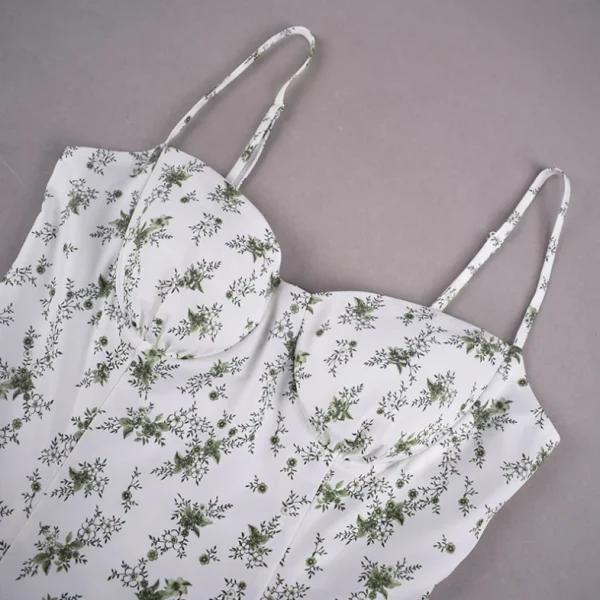 High Quality Digital printing Casual Dresses Subtropical print sexy women's dress Order Small MOQ - Image 4