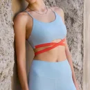 High Quality Yoga top crop top Square Neck sportswear Sports Bra Women's workout vests Order Small MOQ