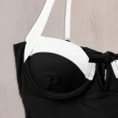 High Quality W - stripe one-piece swimsuits Color match  New design BeachWear Swimwear Order Small MOQ