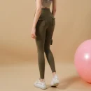 High Quality Yoga pants Pocket mesh high waisted  hip lifting Women's workout vests Order Small MOQ