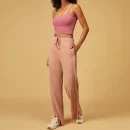 High Quality Yoga pants women loose straight leg high waist wide leg Workout pantsOrder Small MOQ