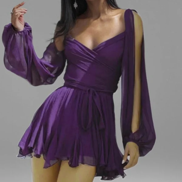 High Quality Y2K popular women's clothing Halter strap open back mini dress women's dress Order Small MOQ - Image 3
