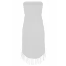High Quality  Y2K popular women's clothing Strapless tassel mini dresses women's dress Order Small MOQ