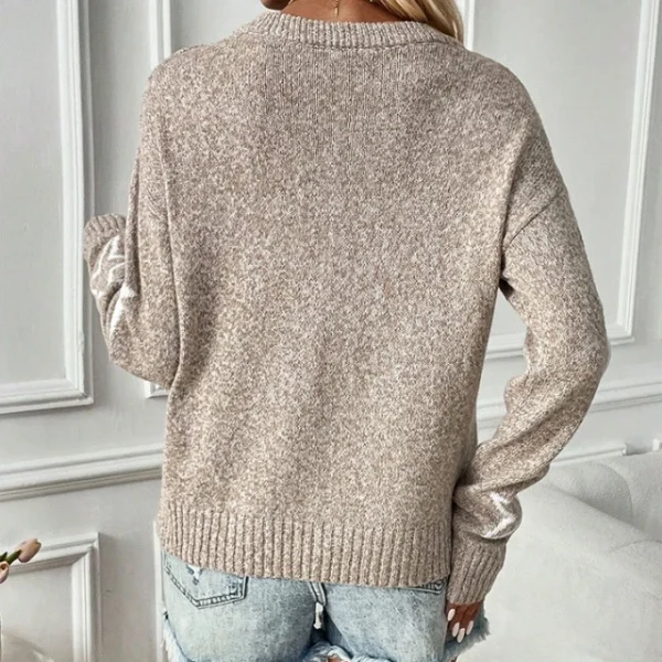 High Quality Turtleneck Women's Sweaters Five pointed star round collar long sleeve Order Small MOQ - Image 6