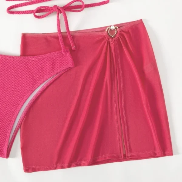 Active Strapless Bikini Set – 3-Piece Workout & Beach Swimwear (Wholesale Available) - Image 4