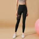 High Quality Yoga pants Pocket mesh high waisted  hip lifting Women's workout vests Order Small MOQ