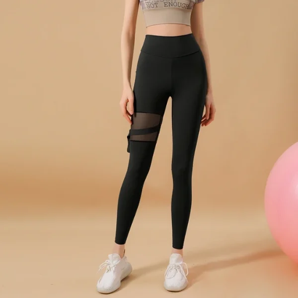 High Quality Yoga pants Pocket mesh high waisted  hip lifting Women's workout vests Order Small MOQ - Image 4