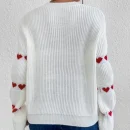 High Quality Turtleneck Women's Sweaters long sleeve Love print women's top Order Small MOQ