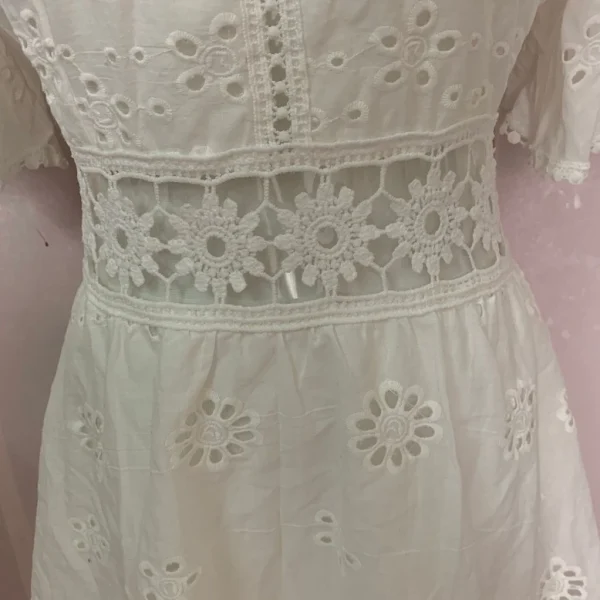High Quality Y2K popular women's clothing lace cut out mini dress women's dress Order Small MOQ - Image 2